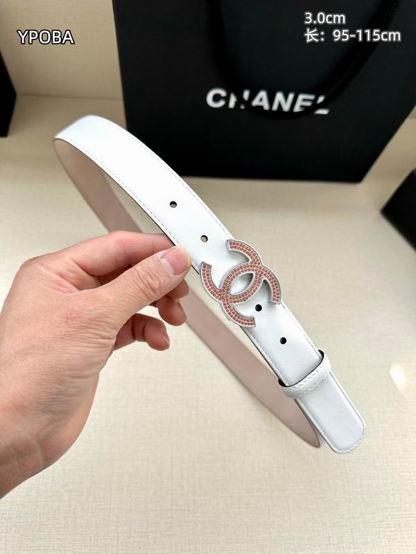 Chanel belt 30mmX95-115cm 8L22